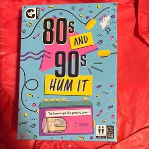 NEW 80s and 90s Hum It Game Ages 14-Adults